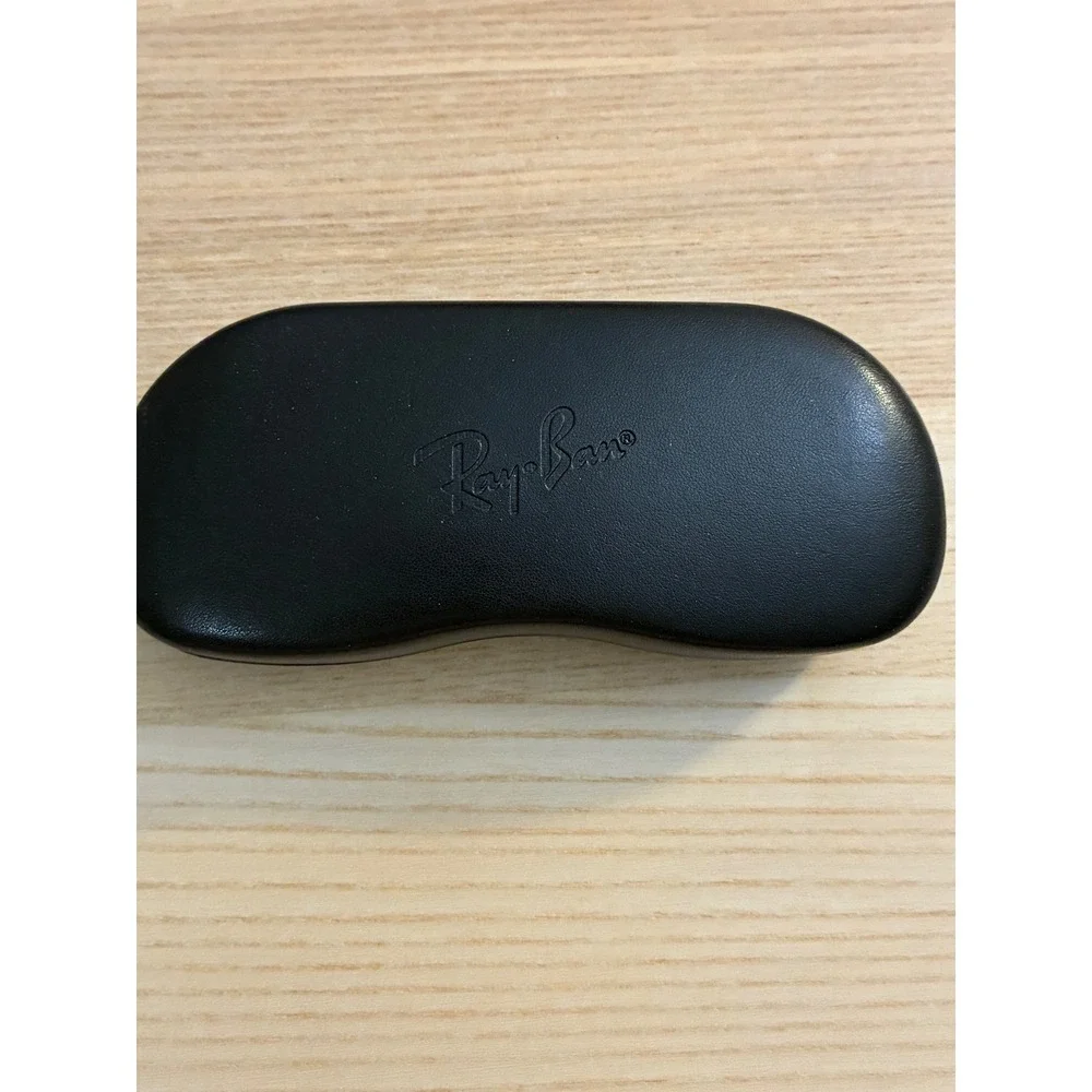 Ray-Ban Black Hard Shell Clamshell Eyeglass Sunglasses Case Protective Accessory